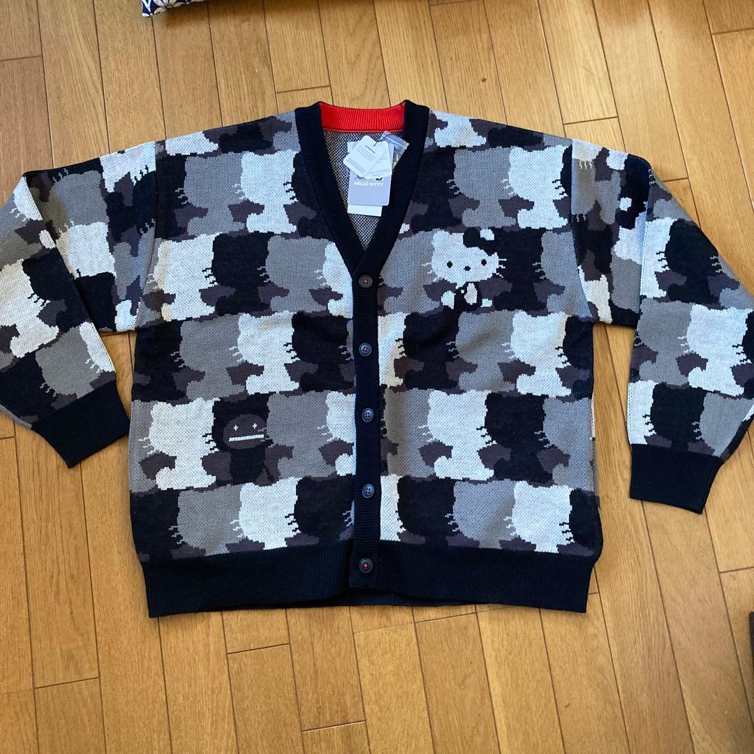 グラニフ　キティちゃんコラボカーディガン　S