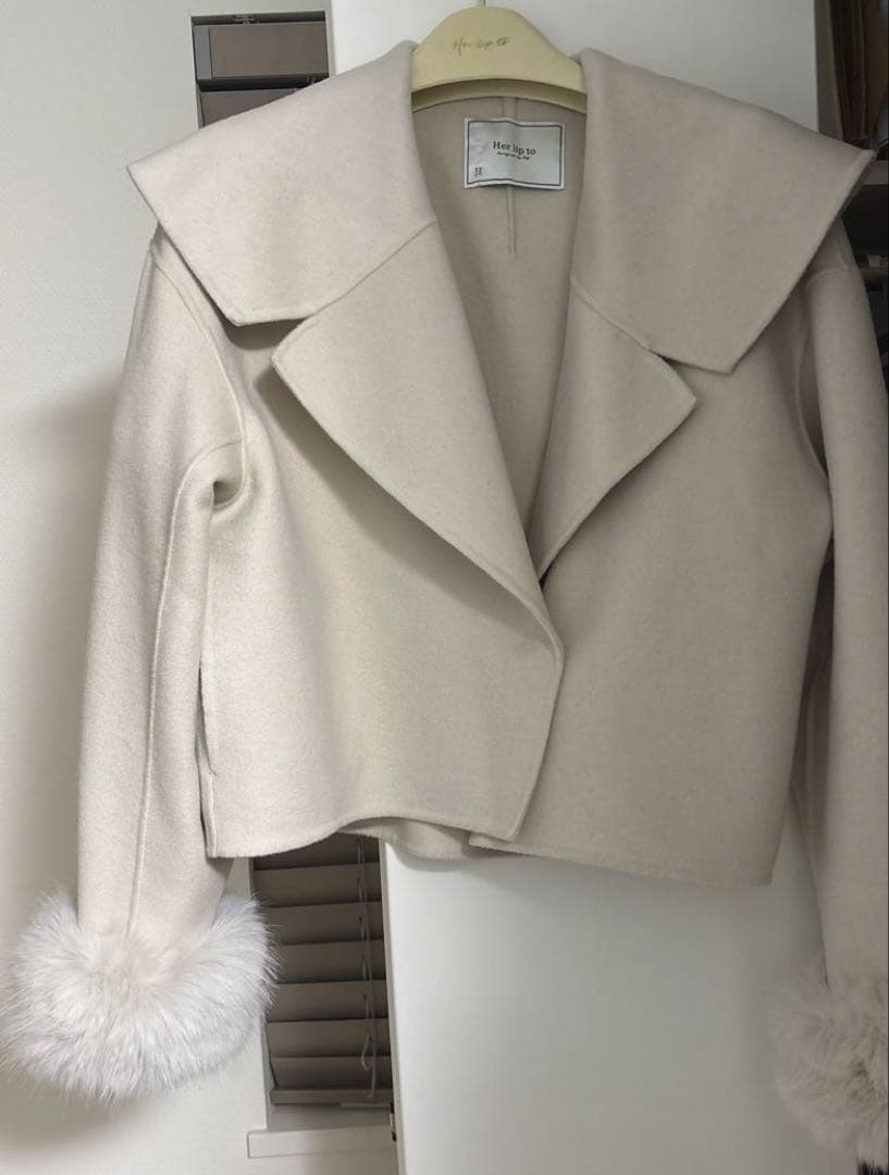 Herlipto Loro Short Rever Coat コート