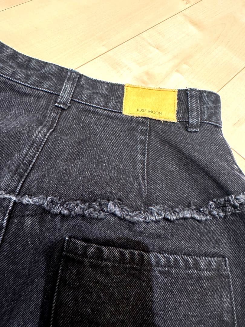 JOSE MOON ジョゼムーン　今期　デニムスカート　ブラック　38