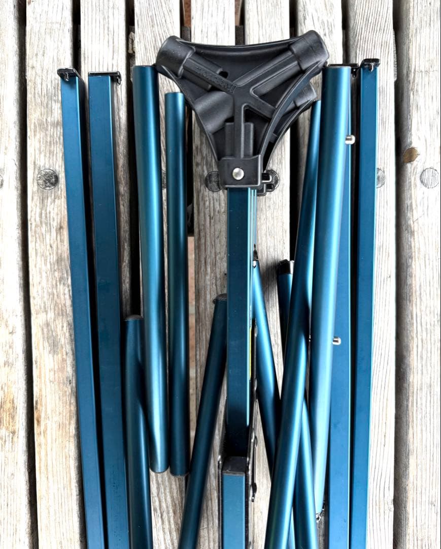 【美品】◼︎mont-bell◼︎木目調★2色★アウトドアテーブル★ワイド★