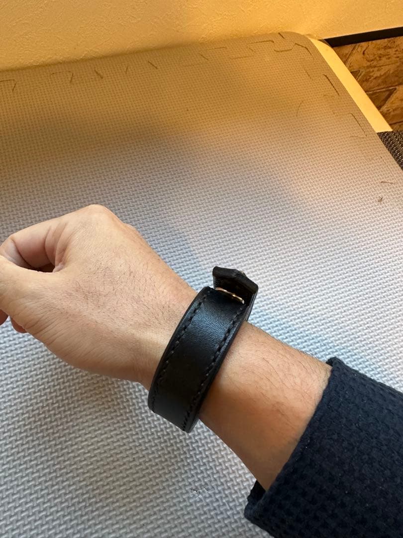 ⭐︎ぽるんが⭐︎ 【ハンドメイド】レザーブレスレット