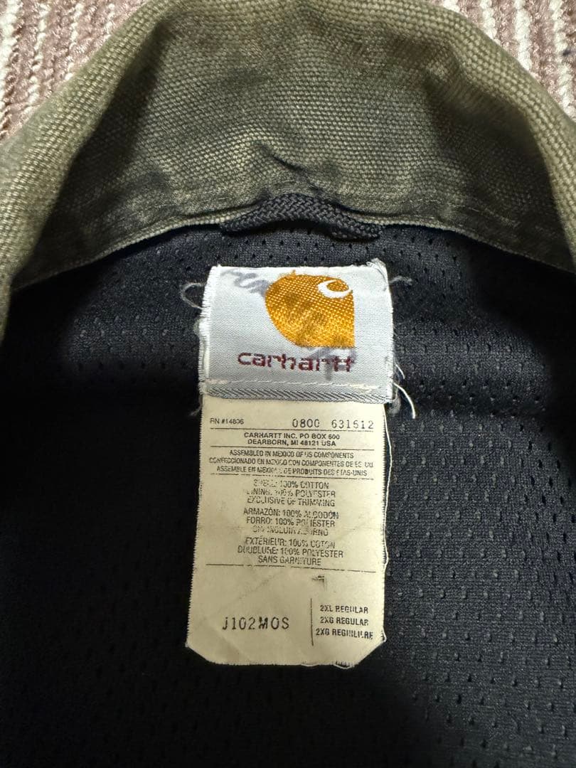 カーハートのダックジャケット　サンタフェジャケット　デトロイトジャケット