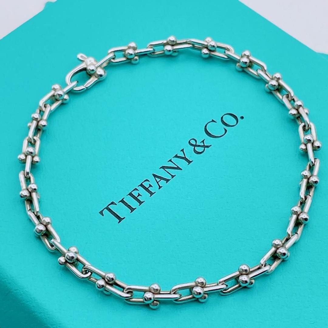 Tiffany & Co. ブレスレット　ハードウェア　マイクロリンク　チェーン