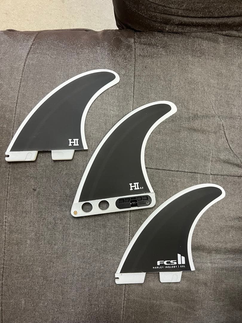 FCS2 HARLEY ハーレー　シングルBOX TRI FIN SET