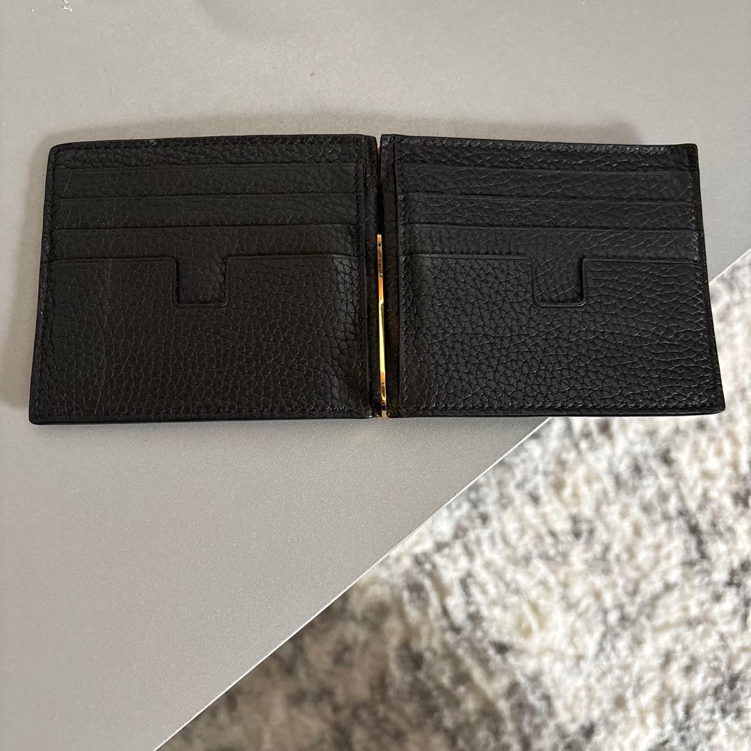 トムフォード　レザー　マネークリップ