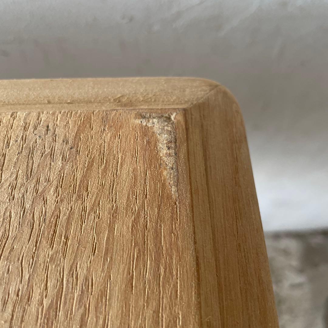 kkeeビンテージ　ダイニングテーブル デスク　作業台猫脚　剥離