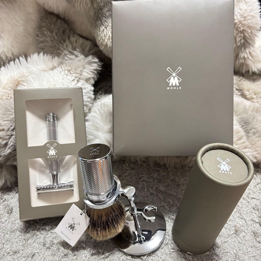 ミューレ TRADITIONALクラシックシェービングセット メタル・グランデ