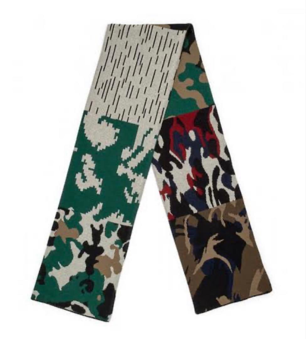 Гоша Рубчинский カモフラージュマフラー