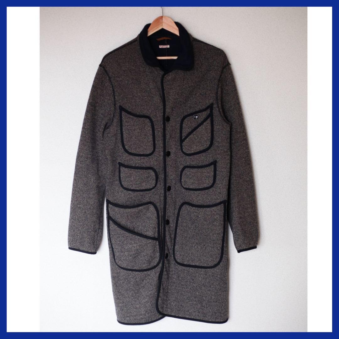 名作！KAPITAL ビーチ裏毛ロングコート（サイズ2/M)