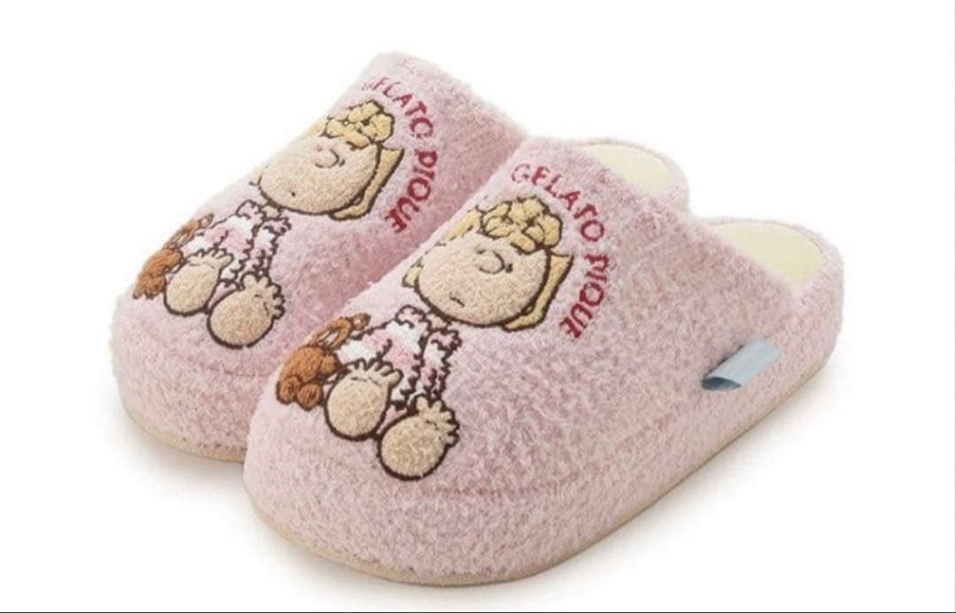 ジェラートピケ PEANUTS プルオーバー＆ロングパンツ＆ルームシューズ