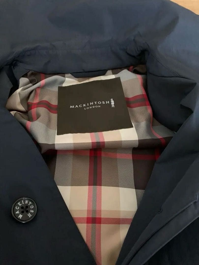 MACKINTOSH ネイビー トレンチコート