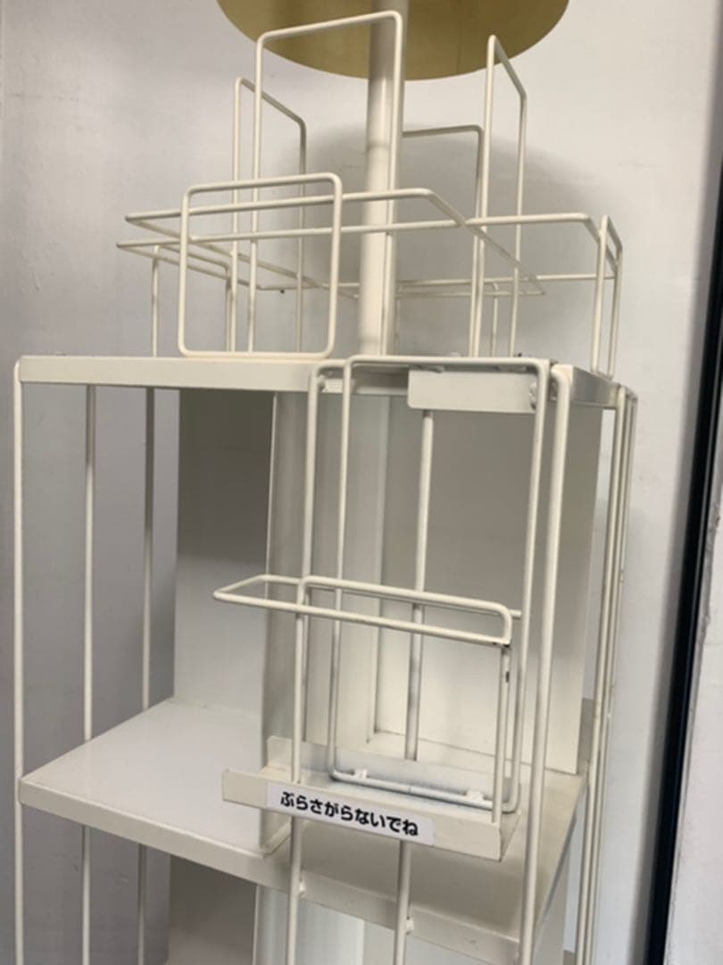 本屋 什器 ☆レトロ　くるくる式　本棚☻