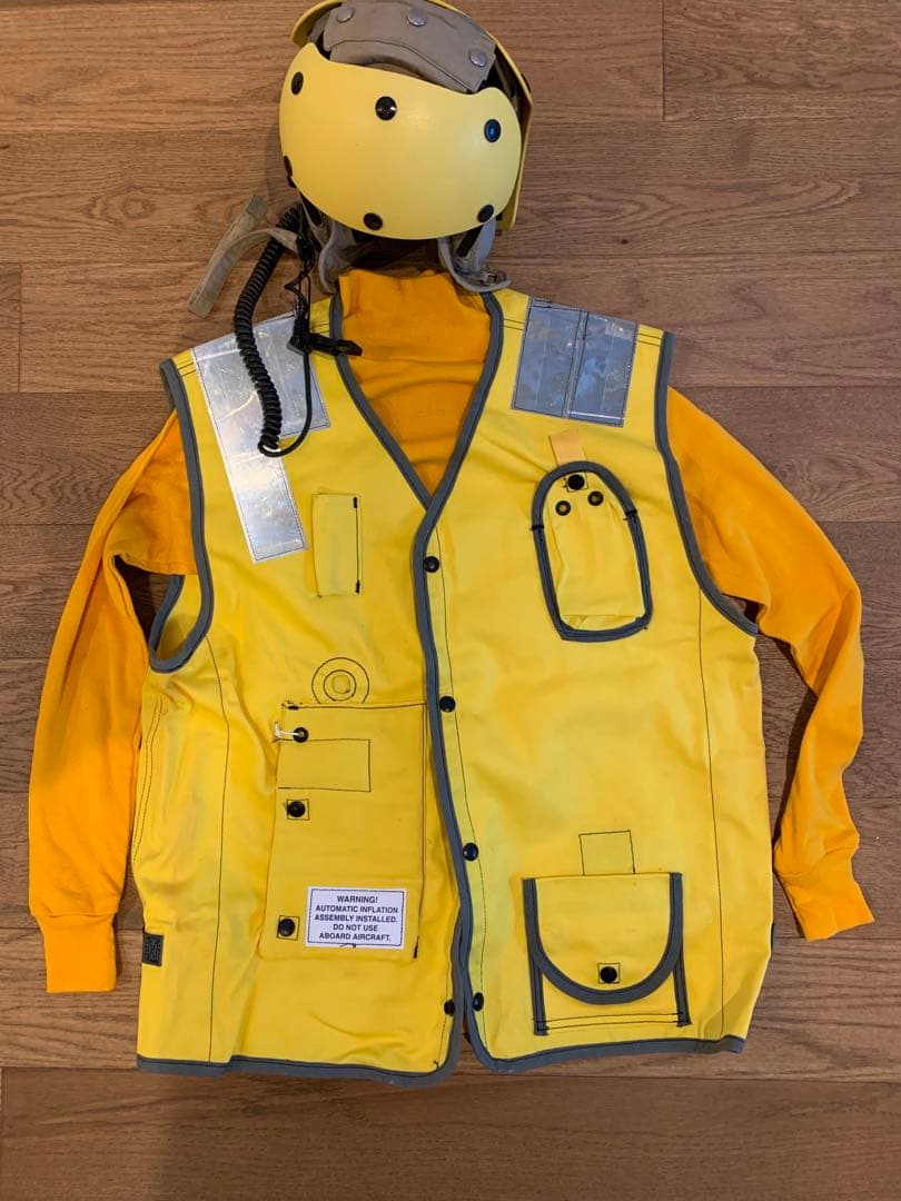 デッキクルー　3点セット　実物　レア　アメリカ海軍　Navy