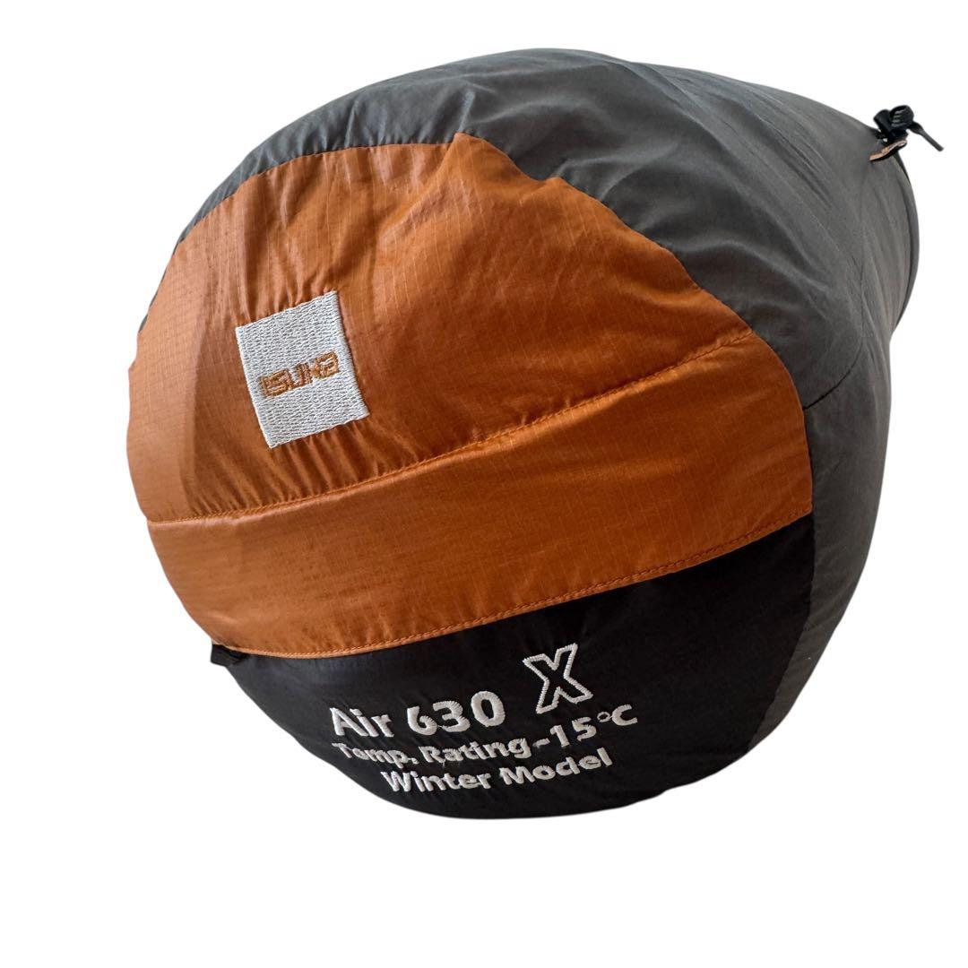 イスカ ダウンシュラフ Air 630X 寝袋 冬用モデル