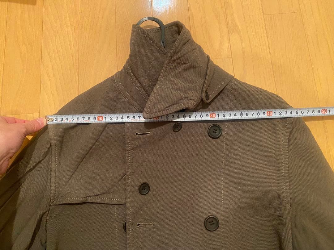 クリーニング済 ギャルソンオム 縮絨 コート M AD2005 HQ-C002