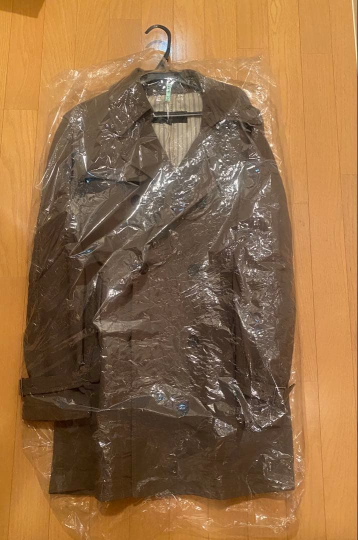 クリーニング済 ギャルソンオム 縮絨 コート M AD2005 HQ-C002