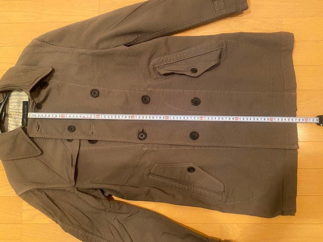 クリーニング済 ギャルソンオム 縮絨 コート M AD2005 HQ-C002