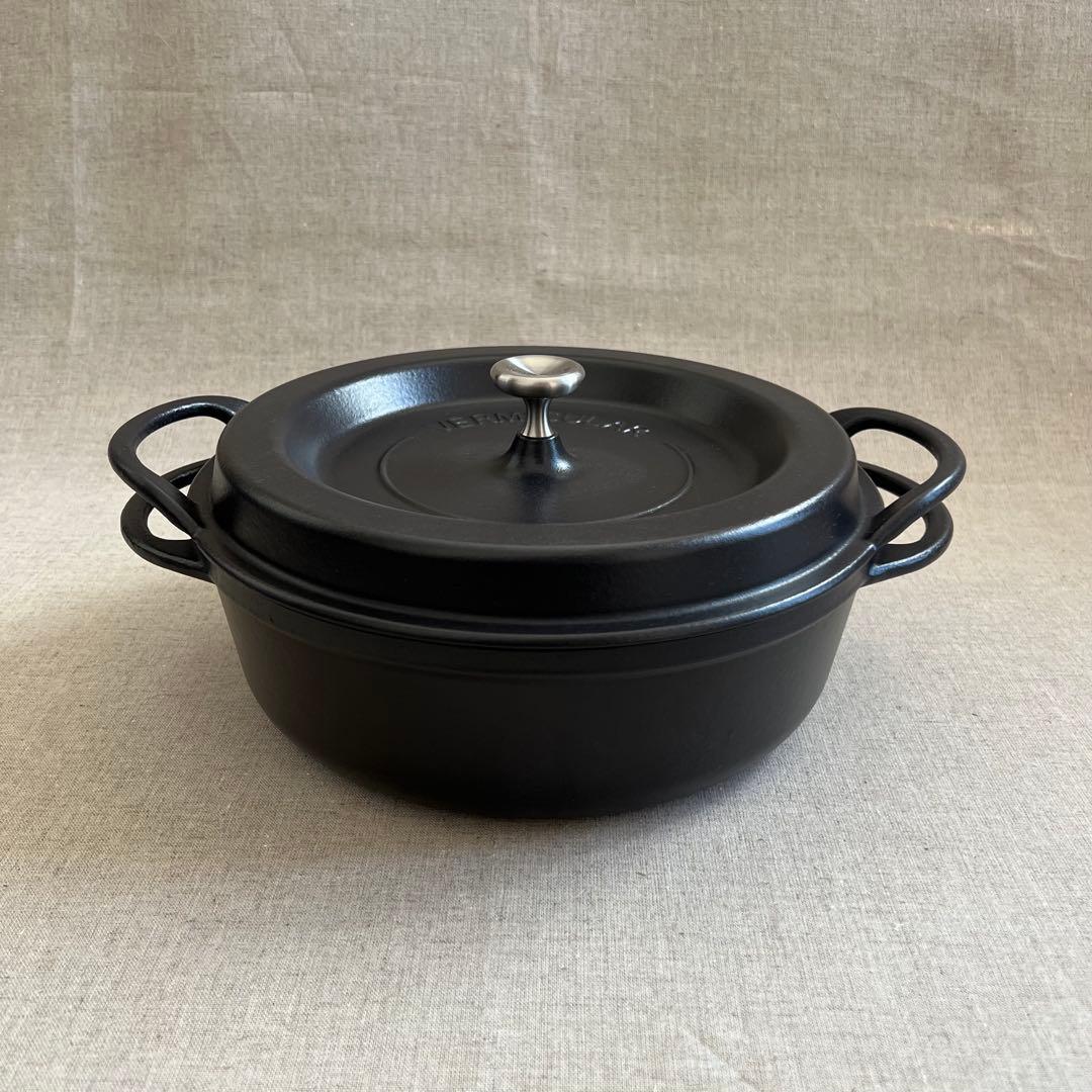 Vermicular 両手鍋 26cm SUKIYAKI マットブラック
