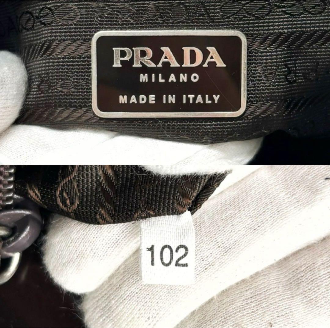 極美品PRADA プラダトートバッグ ハンドバッグエナメルレザー ユニセックス