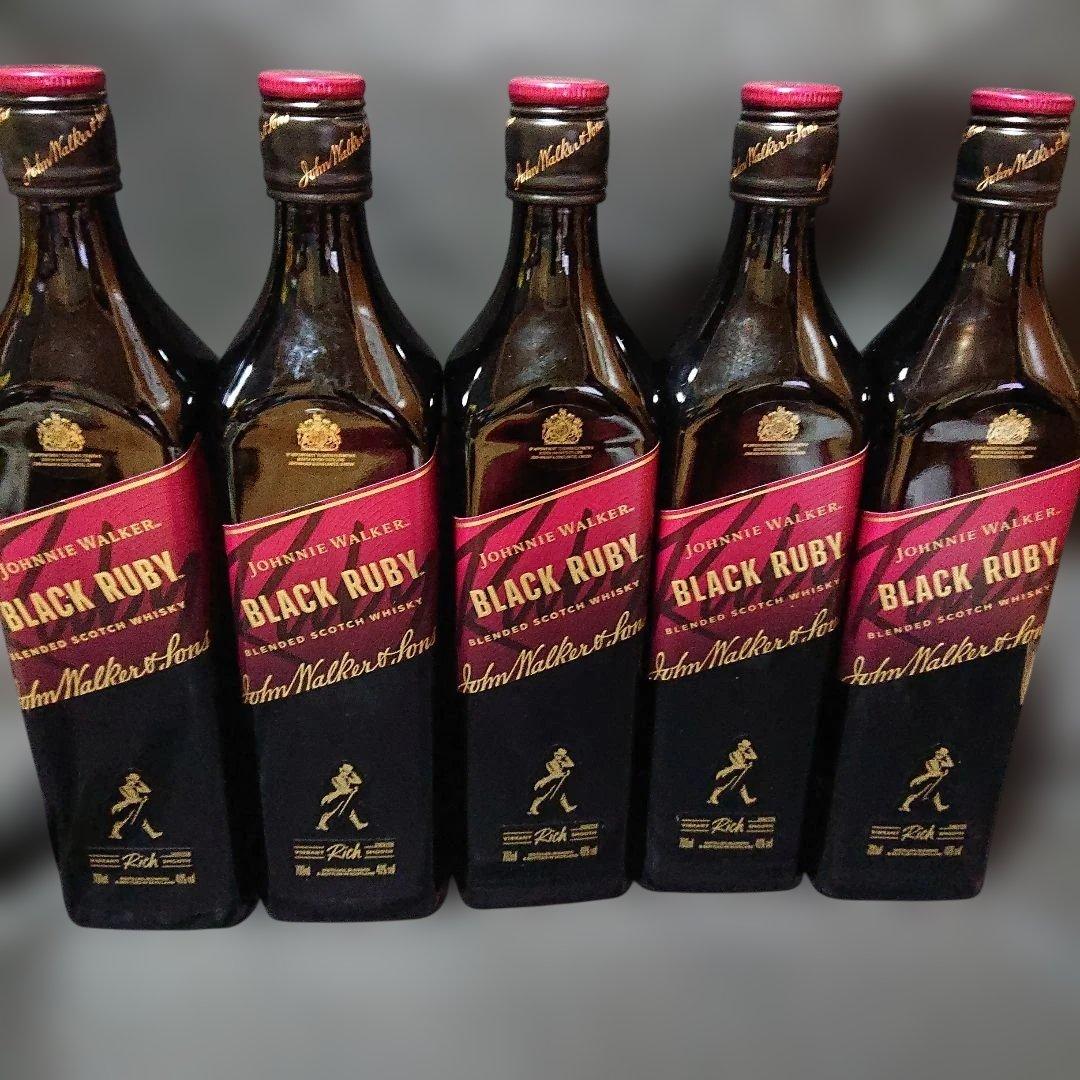 ジョニーウォーカー ブラックルビー ×５