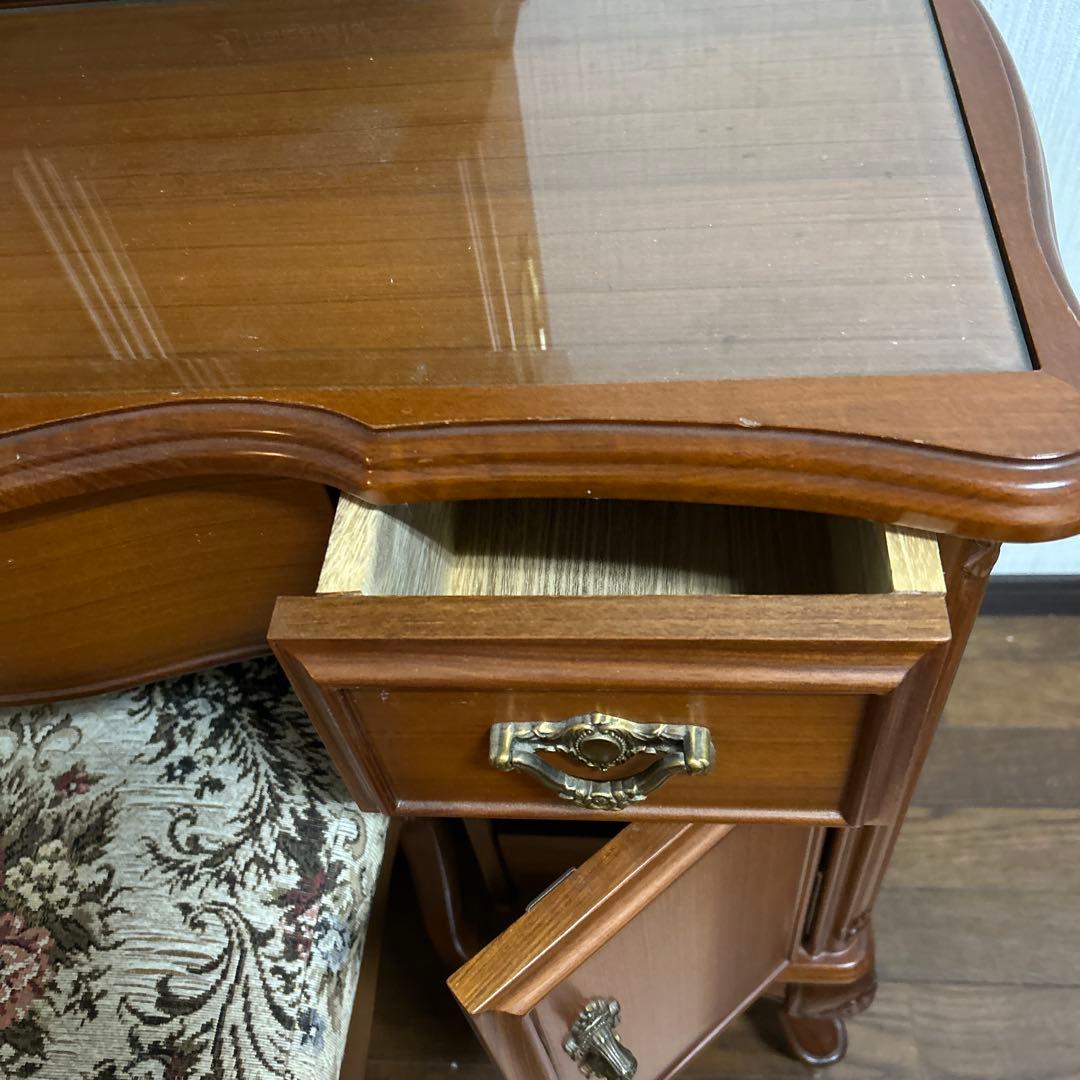 フランスミラー　France mirror 三面鏡　 椅子は別売です。