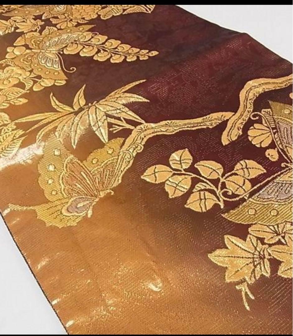 オーダー本格お仕立てお着物用帯生地