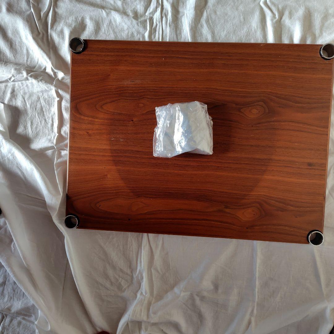 エレクターウッドシェルフ／ウオルナット