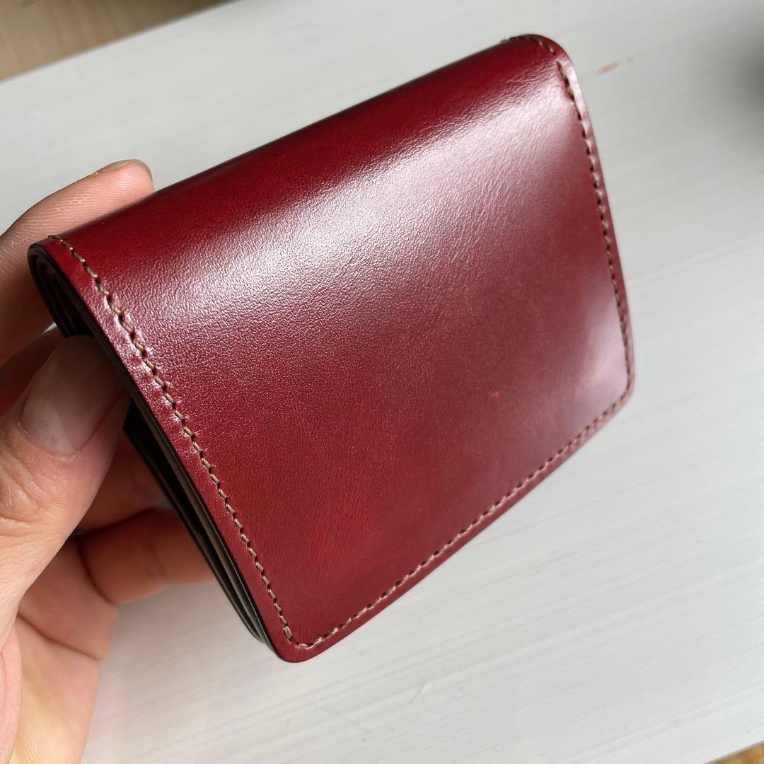 WILDSWANS kf-003 サドルプルアップ バーガンディ