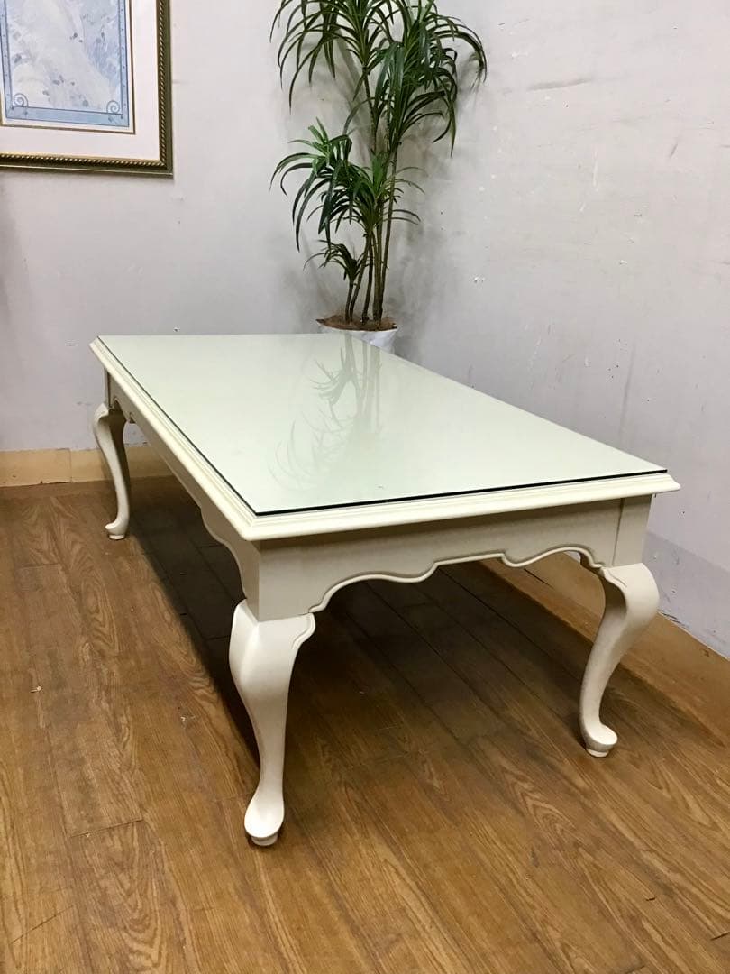 りん☆管259☆東海家具☆ロココスタイル☆センターテーブル☆大型ミラー