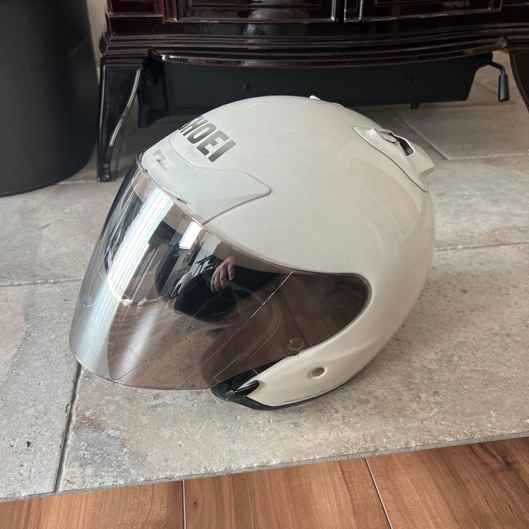 SHOEI J-FORCEⅡ jforce2 XL ジェットヘルメット 白