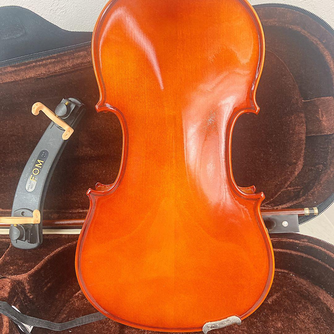 極美品　カルロジョルダーノ バイオリンセット ブラック VS-1 1/2