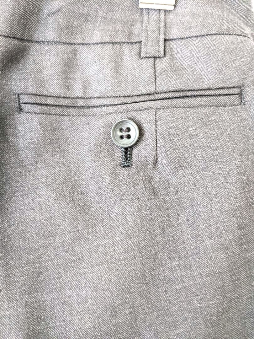 【極美品】ROPE　ロペ　グレー　イタリア生地　パンツ スーツ 　総裏　日本製