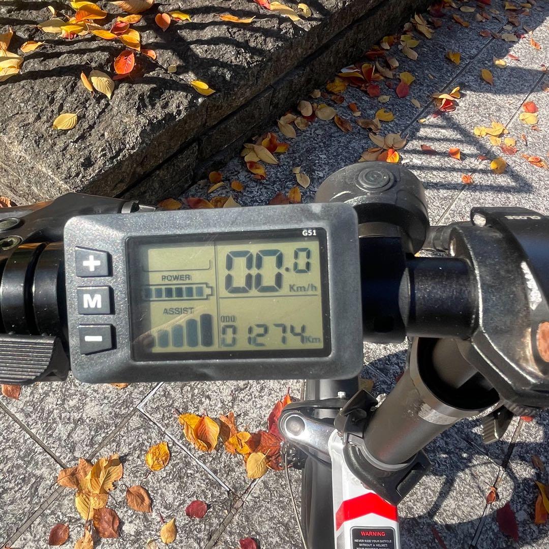 ちやおSAMEBIKE 折りたたみ電動アシスト自転車