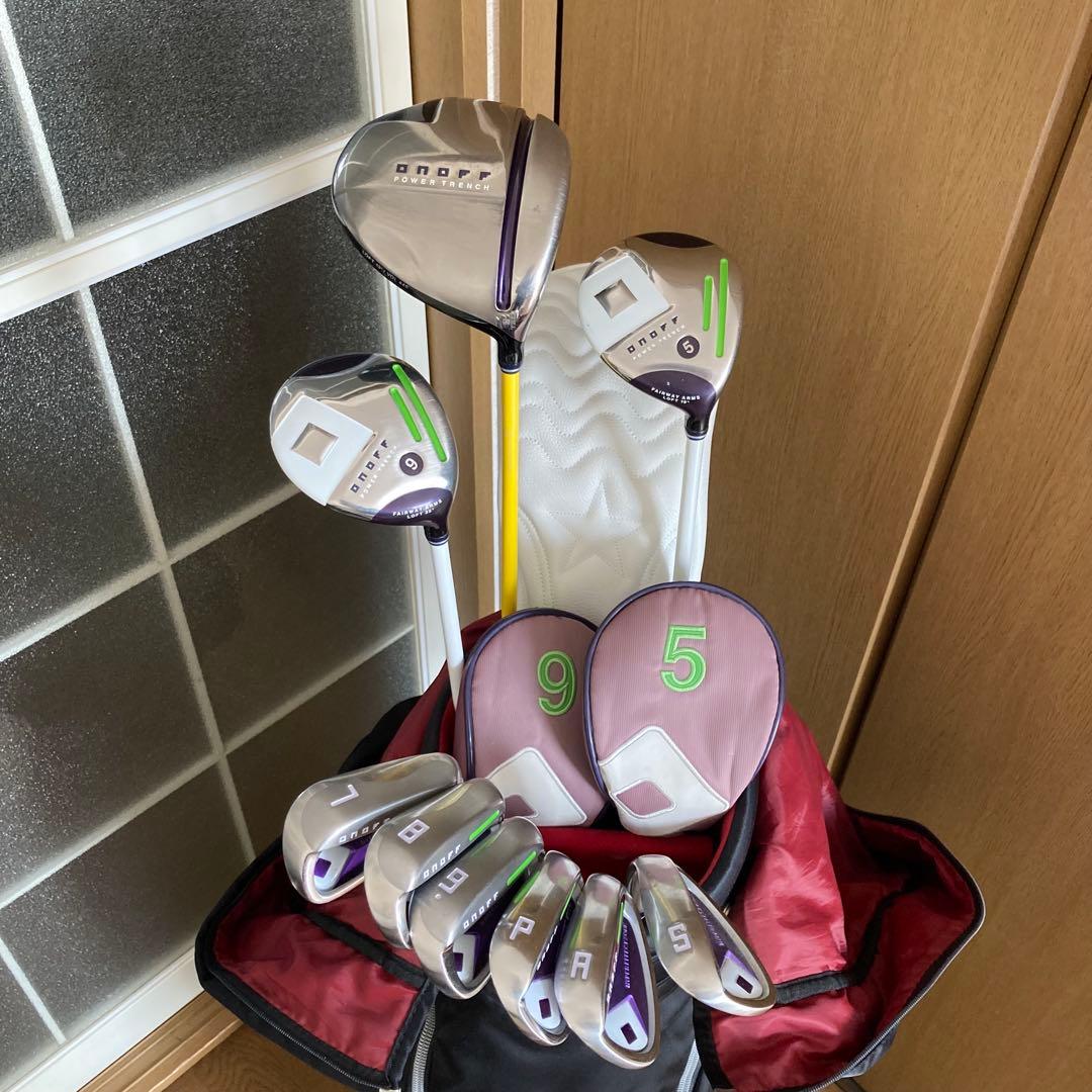 レディース ONOFF オノフ グローブライド ゴルフクラブ 9本セット