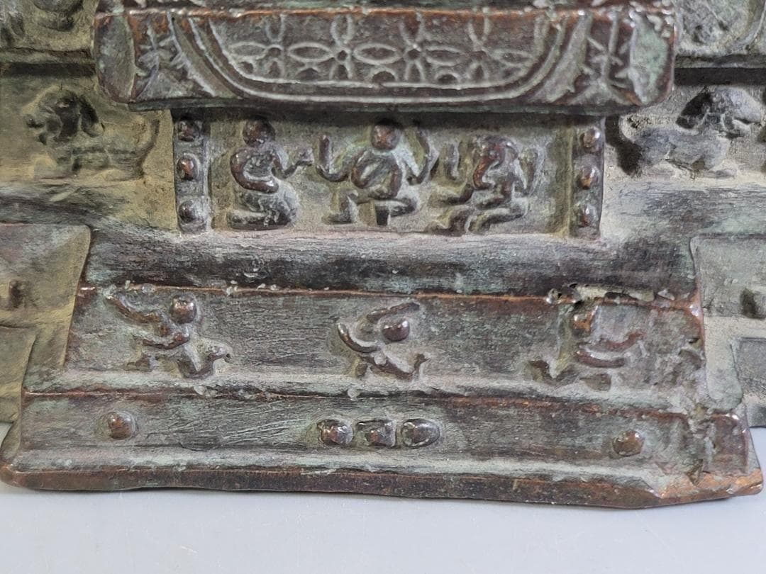 仏教美術 中国 銅 釈尊坐像