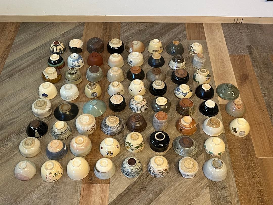 茶碗 抹茶碗 まとめて 67点 茶道具 箱無し 陶器 いろいろ まとめて