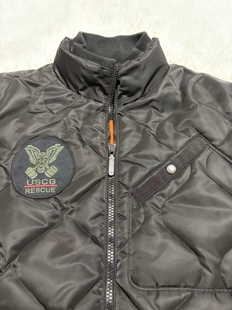 AVIREX / アヴィレックス キルティングジャケット USCG