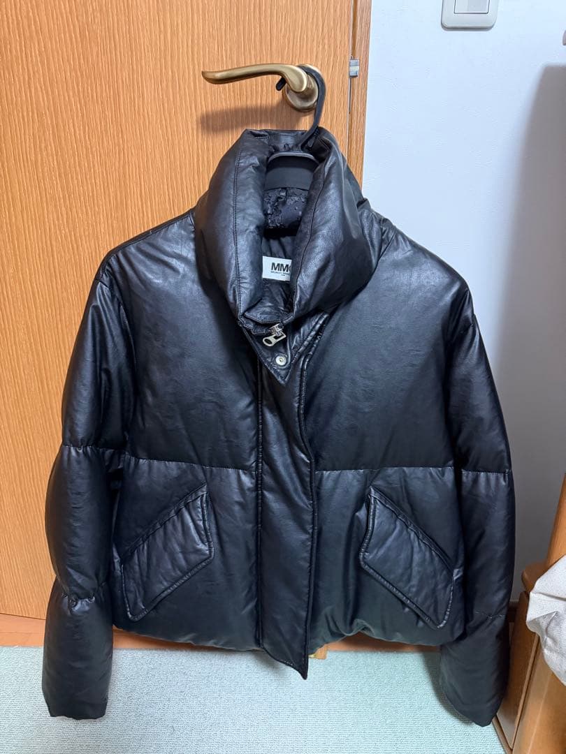 MM6 Maison MARGIELA ブラック ダウンジャケット