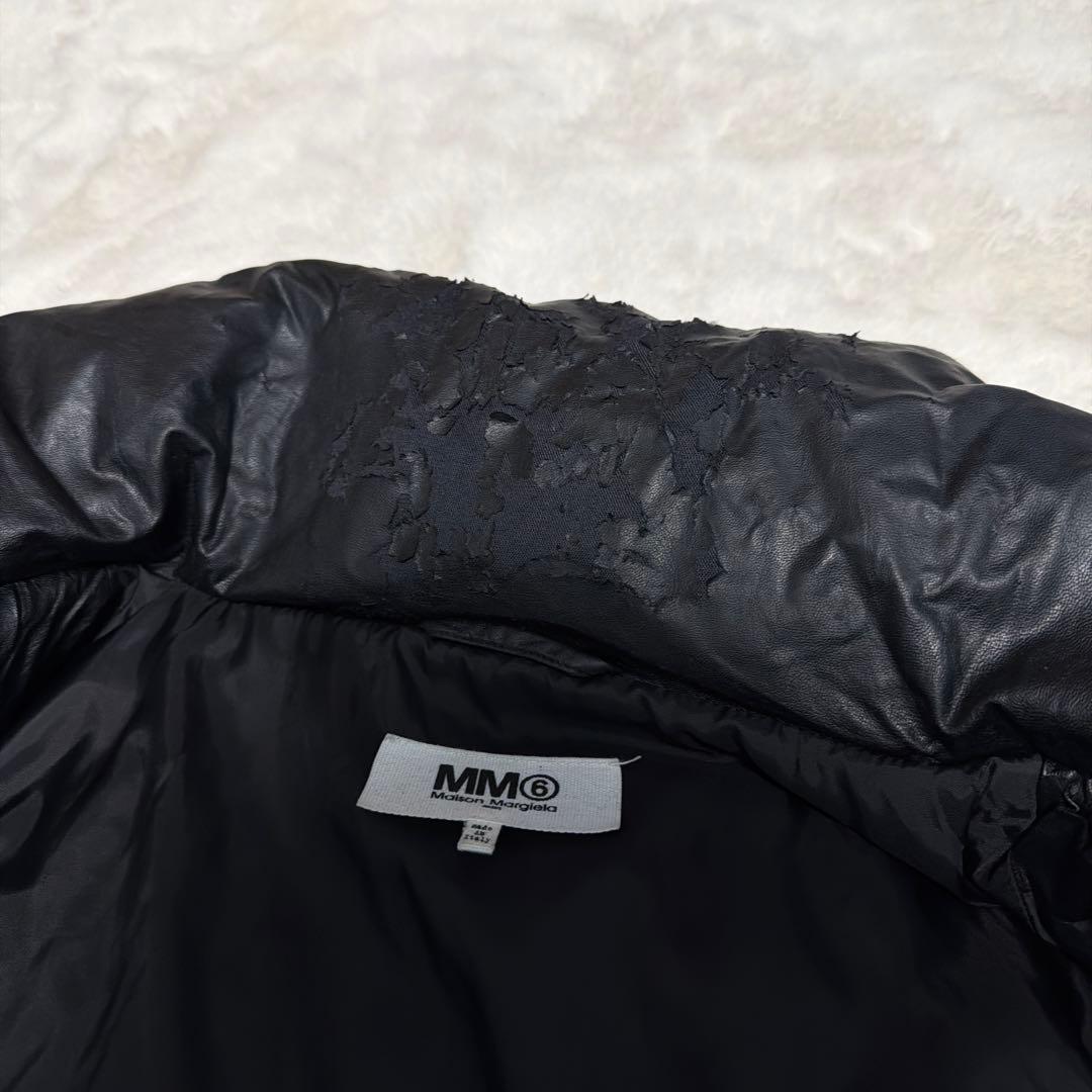 MM6 Maison MARGIELA ブラック ダウンジャケット