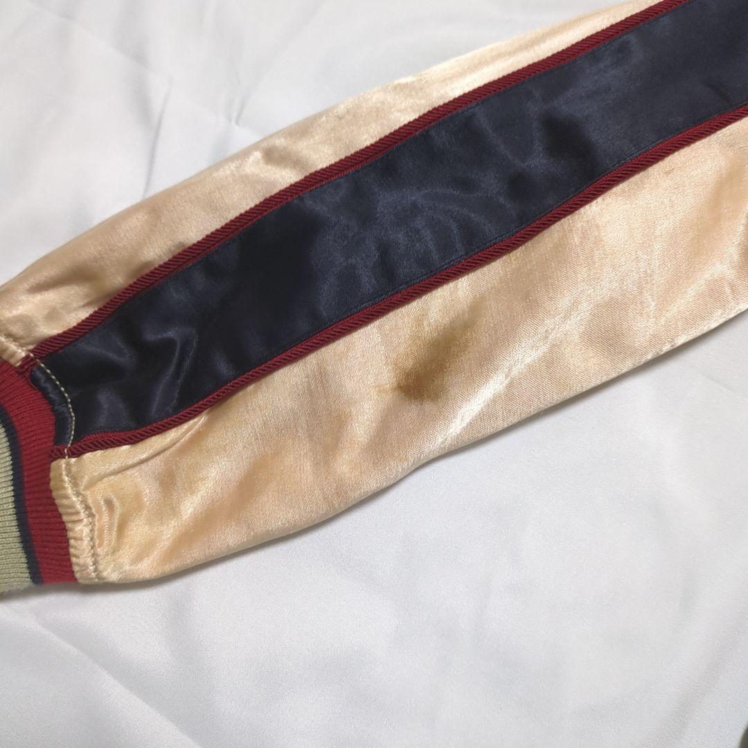 HOUSTON　ヒューストン　スカジャン　　刺繍　リバーシブル　Lサイズ