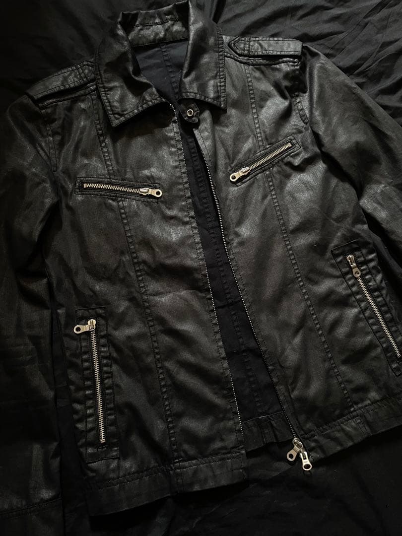 コーティング ライダース y2k 平成 opium グランジ