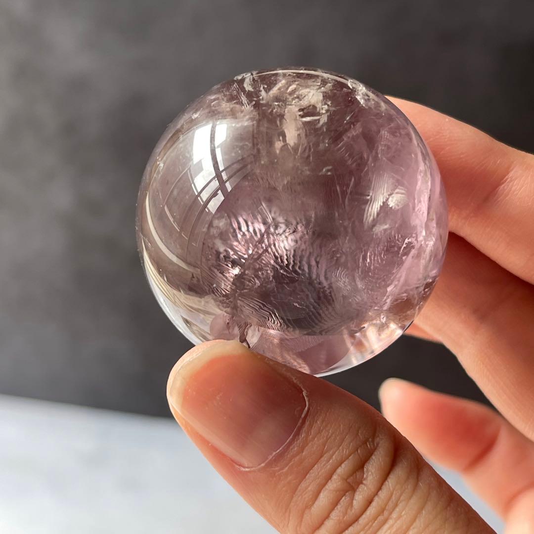 天使の指紋 スモーキーアメジスト スフィア