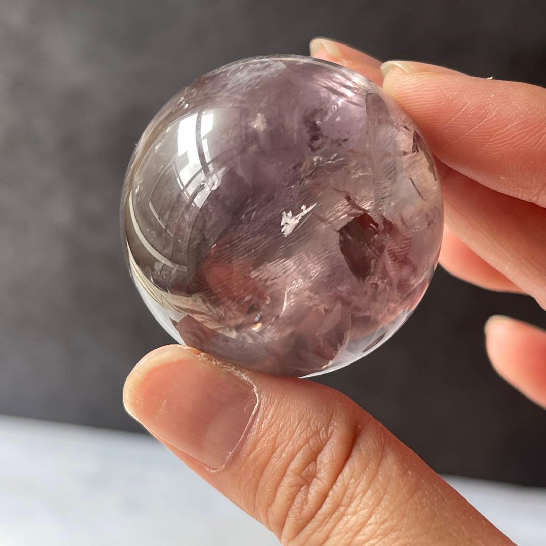 天使の指紋 スモーキーアメジスト スフィア