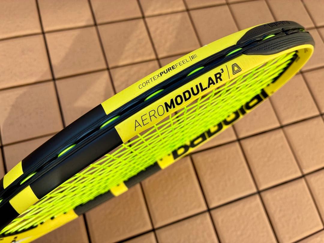 程度良好バボラBabolat 2019 ピュアアエロ PURE AERO Ｇ３