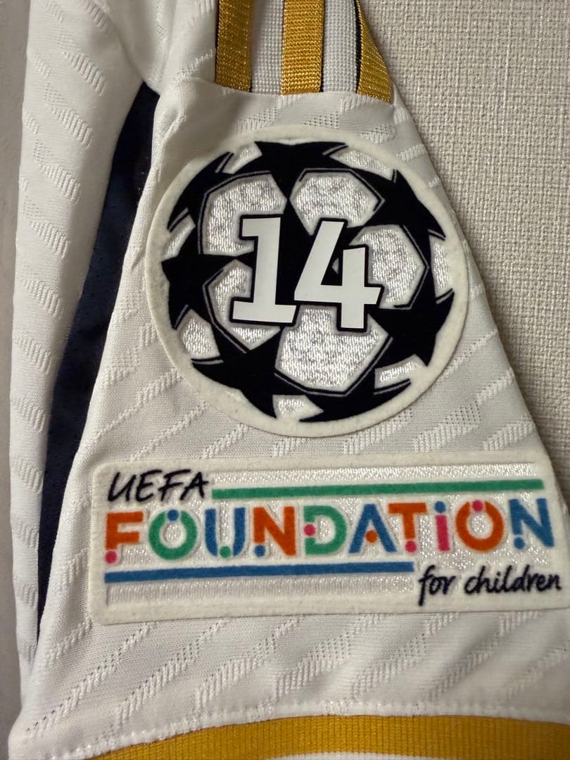 23-24 レアル・マドリード クロース オーセンティック CL決勝支給品MDT