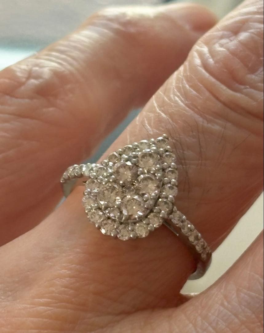 Pt900 プラチナ ダイヤモンドリング 1.00ct ダイヤ 1ct 5g以上