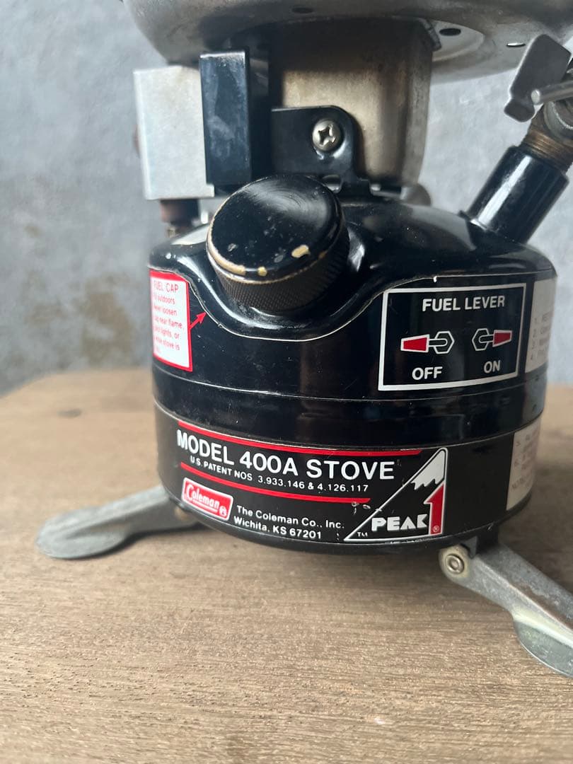 Coleman MODEL 400A シングルバーナーコンロ