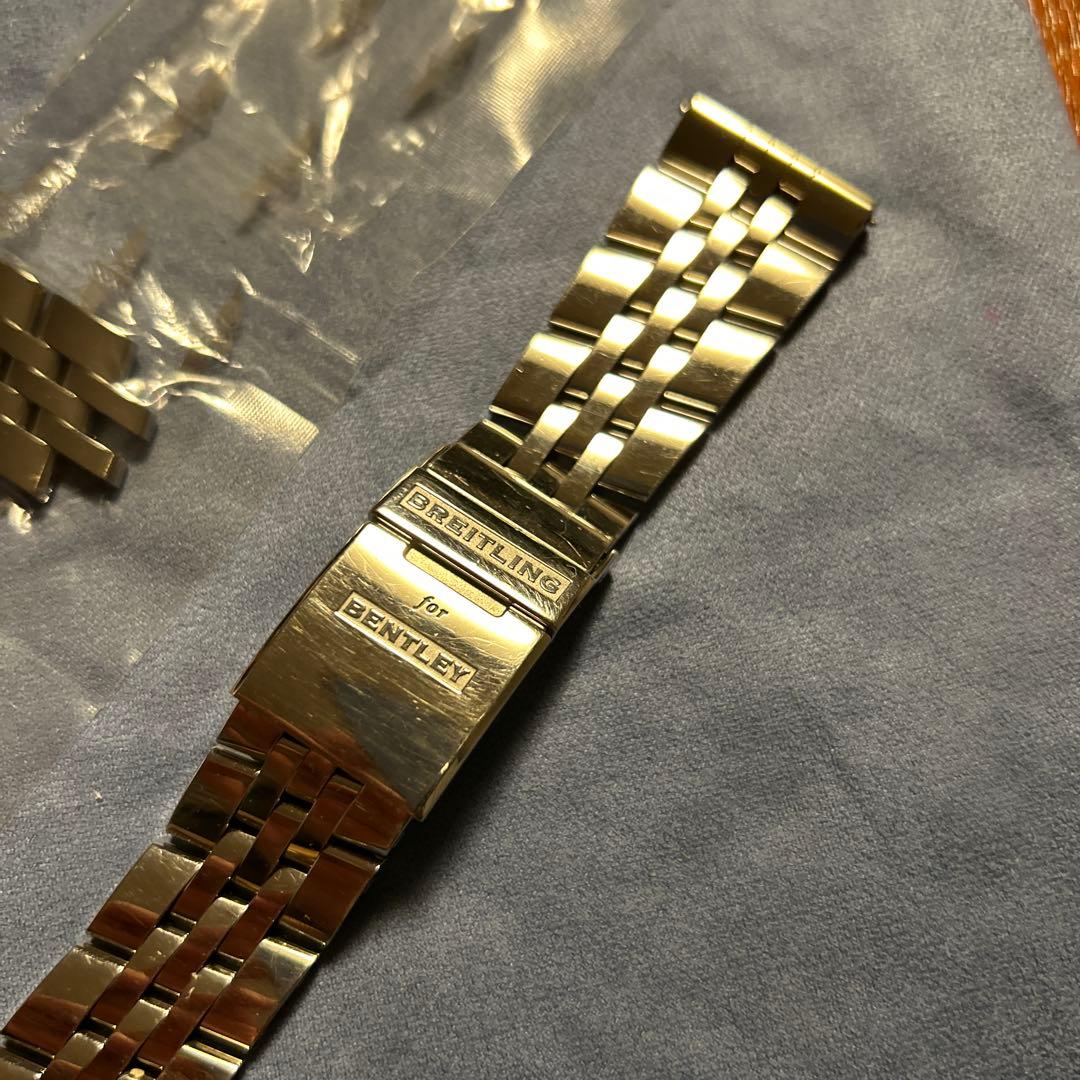 NT555⭐️Breitling for Bentleyステンレスベルト
