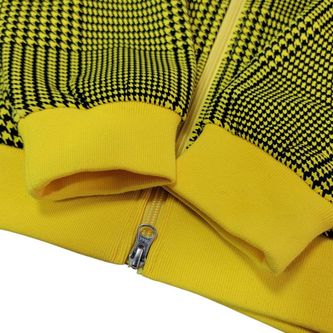 ほぼ未使用 ジャックバニー グレンチェック柄 ダンボールスウェットパーカー