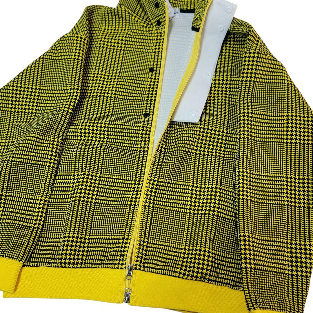 ほぼ未使用 ジャックバニー グレンチェック柄 ダンボールスウェットパーカー